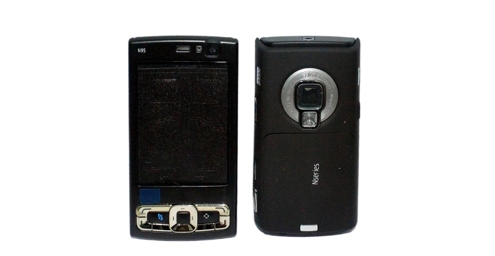 قاب کامل با شاسی  گوشی نوکیا N95 8g